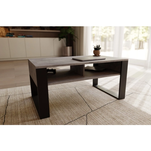 Stolik kawowy ST7 Beton Prostokątny Nowoczesny Loft